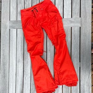Burton Women’s Indulgence Dry Ride Fever Orange Snowboard Pants